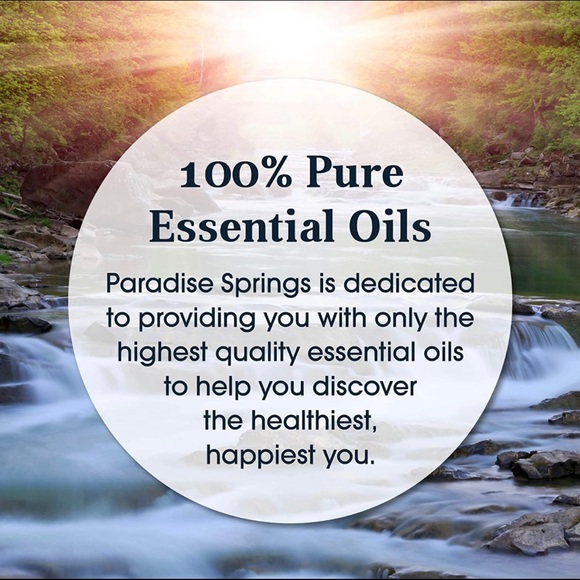 Paradise Springs Essential Oils | 4 Bottles | Eucalyptus Lavender Lemon Tea Tree - Picture 5 of 11